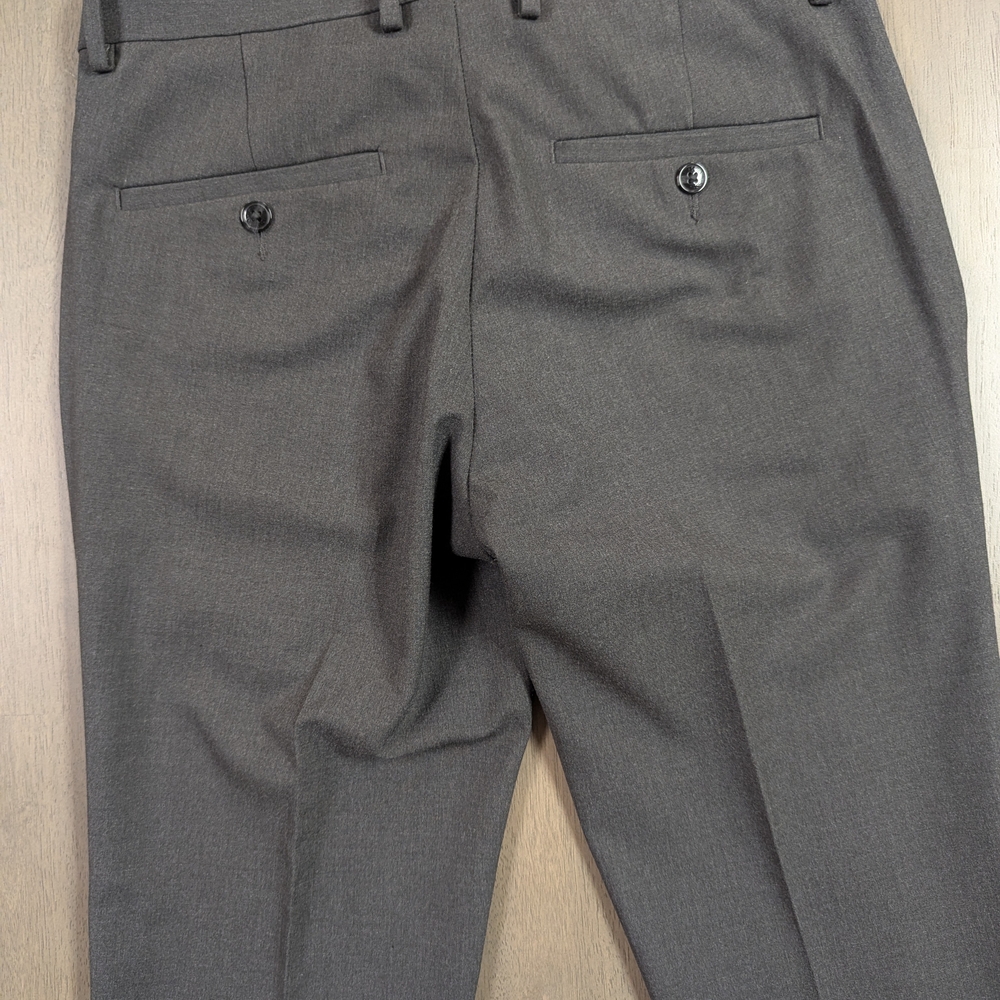 Kenneth Cole Charcoal Gray Trousers - Picture 5 of 9